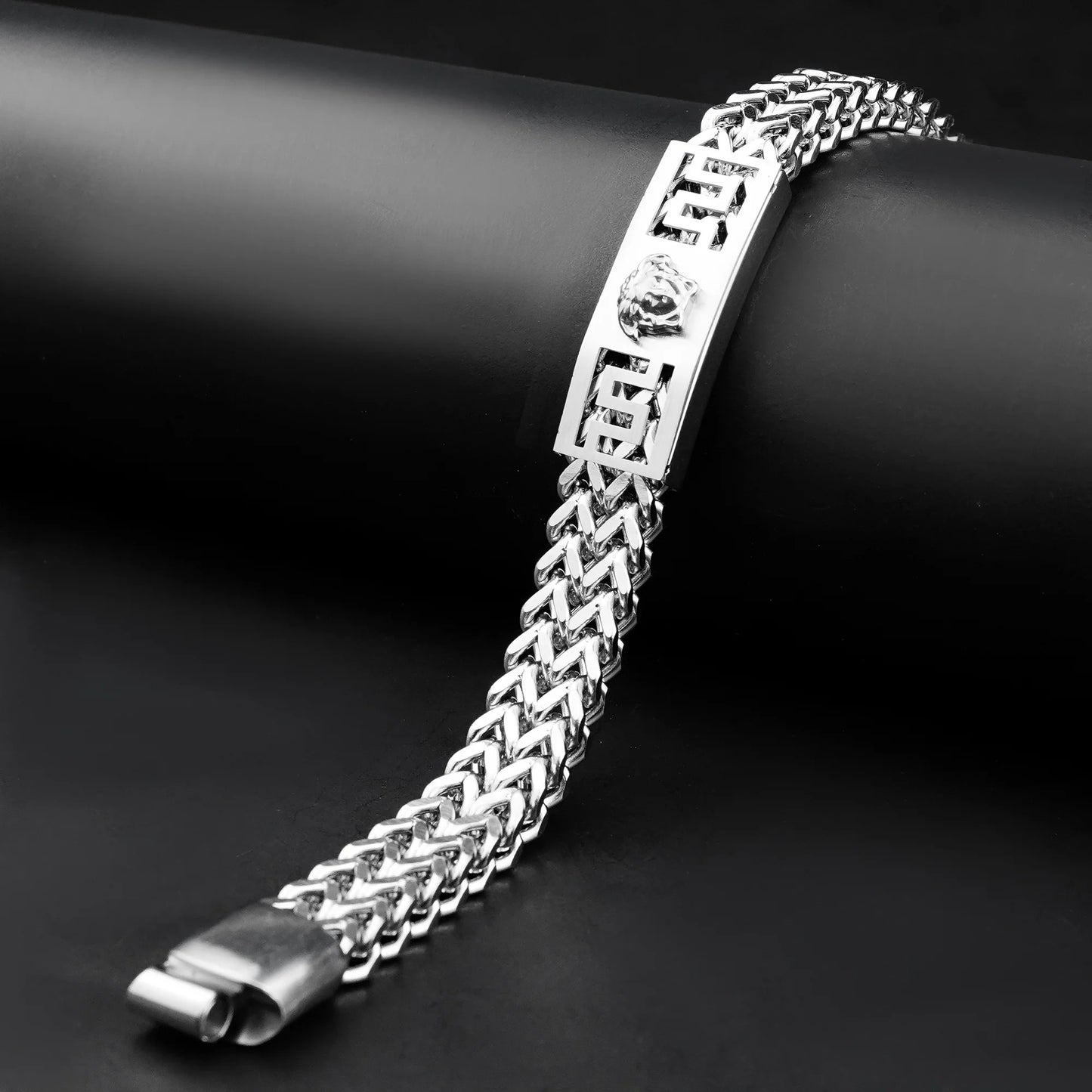 12mm Rolex Golden chain Bracelet -316L
