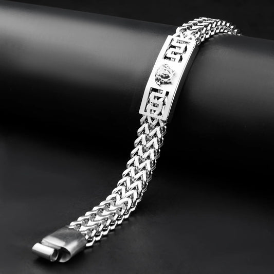 12mm Rolex Golden chain Bracelet -316L