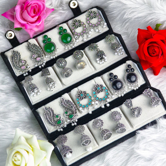 Foldable Jhumka Storage Box – Perfect for Earrings