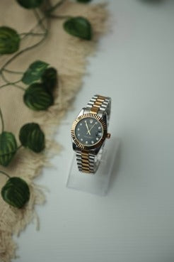 Premium Rolex TwoTone Black