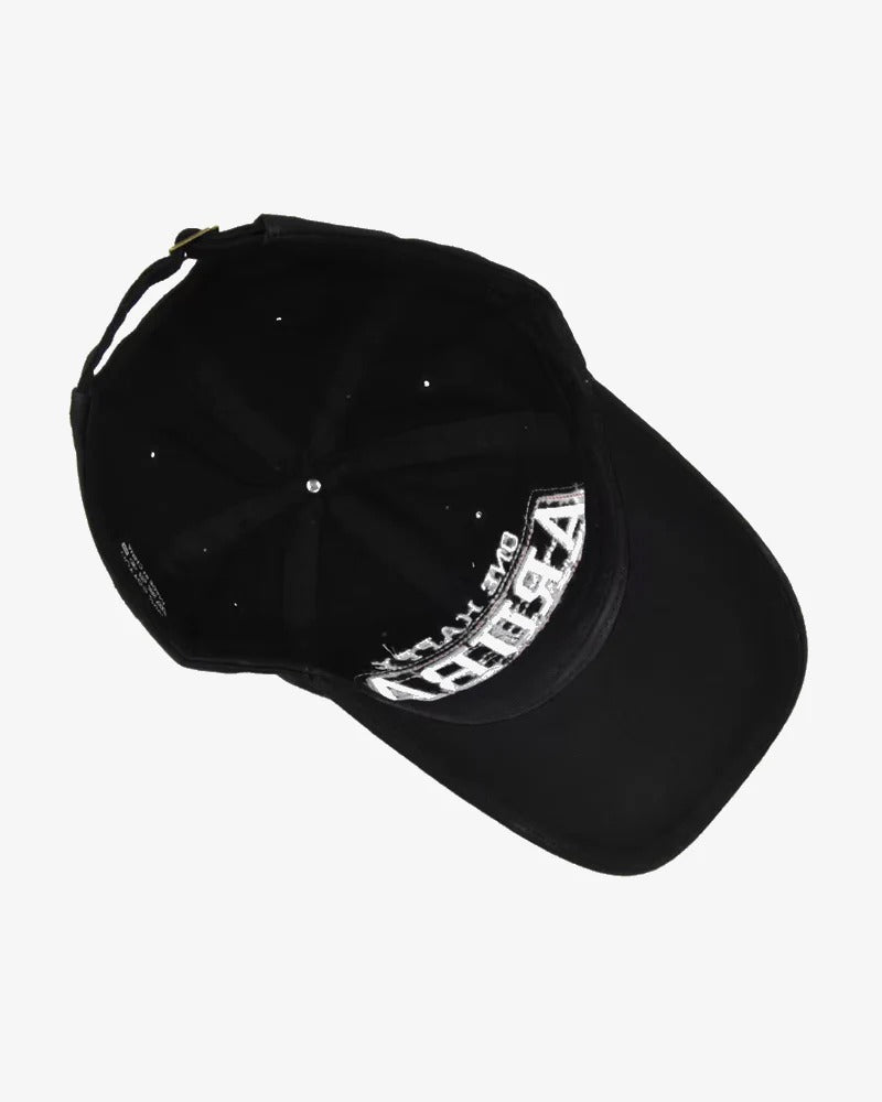 Aruba Island Shark Embroidered Contrast Cap