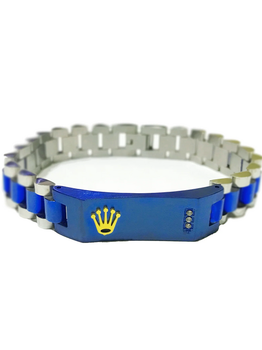Black RLX Crown Jubilee Bracelet