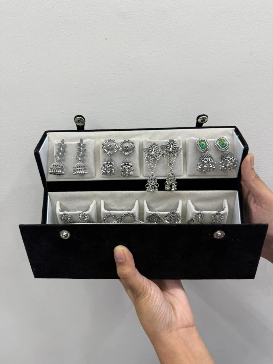 Foldable Jhumka Storage Box – Perfect for Earrings