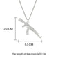 Ak 47 Silver Chain