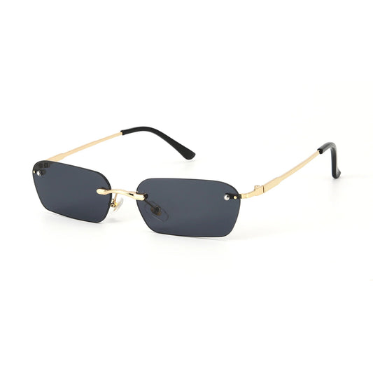 Onyx Drift Rectangle UV400 Protective Sunglasses