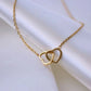 Double Heart Necklace