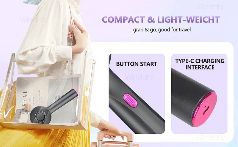 Premium Head Scalp Massager Comb | Rechargeable Massaging Brush with 2 In 1 Hair Oil Applicator. (Imported)