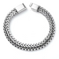 8mm Silver Foxtail Chain Bracelet