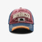 San Francisco Contrast Embroidered Denim Baseball Cap