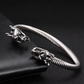 Alpha Dragon Golden Steel Bracelet