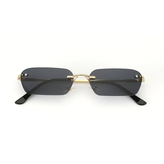 Onyx Drift Rectangle UV400 Protective Sunglasses