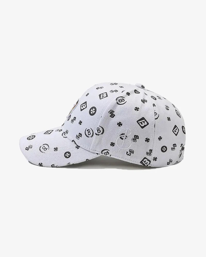 Billionaire White Embroidered Unisex Cap