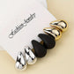 12-Piece Multicolor Water Drop Earrings