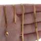 3mm Lasting Color Flat Snake Chain for Boys Neck Chain Men Necklace for Boys Men
