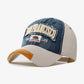 San Francisco Contrast Embroidered Denim Baseball Cap